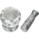 Marmora virtuves piesta, pelēka, Ø 10.5 cm BROWIN 312024