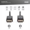 Digitus DisplayPort kaabel, AK-340100-100-S, 10m, must, DisplayPort Male, DisplayPort Male