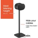 Vogels statīvs SFS 4133, 4.5kg, melns, paredzēts Sonos Era 300, grīdas statīvs