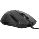 Targus optiskā pele AMU81AMGL, 1000 dpi, USB, 1.52 m, ergonomisks, melna, ritinā&scaron;anas ritenis