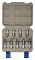 TORX antgalių galvučių rinkinys 1/2" T20-T60 (9 vnt.) 129-9T-4 IRIMO
