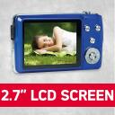 Agfa Photo Digikaamera DC8200BL, 18 MP, 2.7'', 8x, 1080@30fps, 95g, USB 2.0, CMOS, 32GB SD
