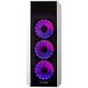 Chieftec Korpus GL-03W-OP, Midi Tower, 4x120mm A-RGB ventilaatorit, 2x klaaspaneeli, 1x USB 2.0, 2x 2.5"/3.5" pesa