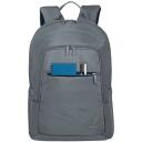 Rivacase Seljakott Alpendorf 7561GREY, 16", 600g, RPET pol&uuml;ester, veekindel, sisemine tasku, k&uuml;lgtaskud