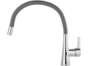 Virtuves jaucējkrāns, elastīgs FALA, 75711, tumši pelēks