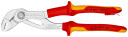 Veepumbatangid KNIPEX Cobra&reg; VDE 87 26 250 T, 250 mm, 24 asendit, isoleeritud k&auml;epidemed