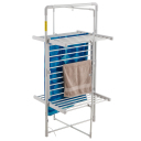 Super praktiškas ir ekonomiškas sulankstomas elektrinis skalbinių ir rankšluosčių džiovintuvas 300W 143,5×73×68 cm Baltas AD7829 Adler