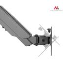 Maclean Monitori lauahoidik MC-775, 17-32'', 8 kg, 100 x 100 mm, 75 x 75 mm, must, gaasivedru, k&otilde;rguse reguleerimine
