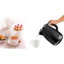 Tefal Tējkanna KO250830, 2400 W, 1.7 L, Plastmasa, 360&deg; rotējo&scaron;s pamats, Melna ar hromētiem elementiem