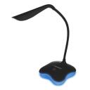 Esperanza galda lampa ELD105K, 3 W, LED, melna, 0.5 A, 5 V, 14 spuldzes, 120&deg;, 5500 K, 3 spilgtuma iestatījumi