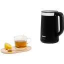 Gorenje Veekeetja K17TRDW, 2200 W, 1.7 L, Plastmass/Metall, 360&deg; p&ouml;&ouml;ratav alus, Must