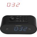 Denver Kell CRP-717 111131000380, 470 g, Must, 60 mm, 67 mm, 160 mm, FM 87,5-108 MHz, Digitaalne, LED, 2,29 cm, Projektsioon