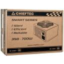 Chieftec Toiteplokk GPS-600A8, 600W, 230V, 47-63Hz, 20+4 pin ATX, 4xSATA, 2x6+2 pin PCIe, must
