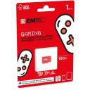 Emtec microSDXC 1TB ECMSDM1TXCU3G, 1TB, UHS-I U3 V30, 100MB/s, A1/A2 atbalsts, saderīga ar SDXC