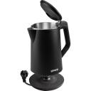 Gorenje Veekeetja K15DWBK, 2200 W, 1.5 L, roostevaba teras, 360&deg; p&ouml;&ouml;ratav alus, must