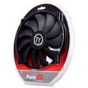Thermaltake Korpuse ventilaator Pure 20 CL-F015-PL20BL-A, 200 mm, 800 RPM, 28.2 dB, 129.639 cfm, 3-pin, must