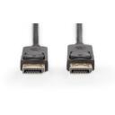 Digitus DisplayPort kaabel 2m AK-340100-020-S, 2 m, must, DisplayPort Male, DisplayPort Male
