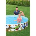 Bestway Бассейн Bestway Fill N Fun 7347652, &Oslash; 183 x 38 см, 946 л, прочный ПВХ, дизайн динозавров, заплатка для ремонта