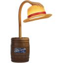 Paladone Dekoratīvā lampa PP14468OPNF, 27,6cm, LED, 1,5m, brūna/dzeltena, brīvi stāvo&scaron;a, integrēta spuldze