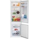 Beko &Scaron;aldytuvas BCHA275K41SN, 193L, 69L, 38dB, Energijos klasė E, Integruotas, No Frost, 2 durys, LED ap&scaron;vietimas