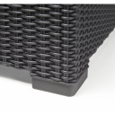 Aia konksu / k&uuml;ljelaud California Bay koos pehmendusega hall 29205964939 KETER 68x68x35cm 5,6kg