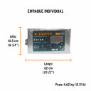 Īpaši izturīgs balts brezents 4х6m, 180g/m2 LT-46 TRUPER