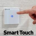 Tellur Smart WiFi slēdzis TLL331481, 1 ports, 1800W, 10A, maiņstrāva 100-240V, LED 150W/ports, Kvēlspuldze 600W/ports, 2,4 GHz