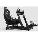 Next Level Racing ERS4 Elite PU ādas un zam&scaron;ādas izdevums NLR-E053, 63cm, 58cm, 98.6cm, 15.6kg, ergonomisks, regulējama atzveltne