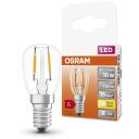 Osram Valguspirn T26 FIL 4058075432840, 1.3 W, 220-240 V, 110 lm, E14, 2700 K, 15000 h