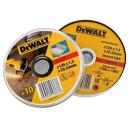 Dewalt L&otilde;ikeketas DT42340TZ-QZ, 125mm, 1.2mm, 22.23mm, 10 tk, metallkorpus, peen l&otilde;ige