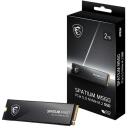 MSI SSD M.2 S78-440Q940-P83 2TB PCIe 5.0, 3D NAND, 10300 MB/s lugemine, 8700 MB/s kirjutamine, 1400000 IOPS kirjutamine