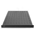 Digitus Rack plaukts DN-19 TRAY-2-1000SW, 48.3cm, 72cm, 5cm, melns, regulējama dziļums, tērauds