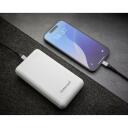 Intenso Power Bank XS20000 20000 mAh, 3.1 A, 5 V, 1x USB-A, 1x USB-C, baltas