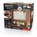Camry Retro Raadio CR 1188, 230 V, 50 Hz, 10 W, USB, Bluetooth, 2x5W k&otilde;larid, analoog vastuv&otilde;tja