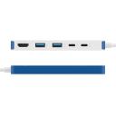 Hyper HyperDrive Flex dokstacija HD4101BUGL, 1x HDMI, 2x USB-A, 1x USB-C
