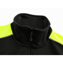 High-visibility jacket FL06, 3XL, PESSO, black/yellow