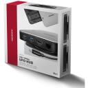 Axagon dokkimisjaam HMC-UFO 9in1 USB-C 10Gbps, 1x HDMI, 2x USB-A, 1x USB-C, 1x RJ-45, 3.5 mm audio, M.2 SSD