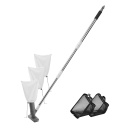 Dīķa un baseina tīrī&scaron;anas komplekts, BRADAS, WL-EN70, regulējams rokturis 0,9-1,9m, 3 filtru maisi, salokāms lapu skimeris