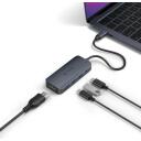 HyperDrive Next 4-port USB-C keskjaam HD4001GL, 1 HDMI, 10 Gbps USB-A, 10 Gbps USB-C, 100 W PD 3.0, sinine