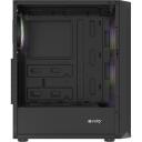 Fury Kaste SHOBO SH4F RGB NFO-2154, 2x3.5", 2x2.5", Midi-Tower, 7 papla&scaron;inā&scaron;anas slots, melna