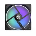Endorfy Вентилятор для корпуса Stratus 140 PWM ARGB EY4A012, 140мм, 200-1200RPM, FDB, 4 винта, черный