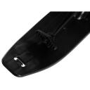 Atom Санки с рулем 6496191, 110см x 50см, черные, макс 75кг, встроенный механизм управления, низкий профиль