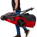 Bezvadu zāles pļāvējs GE-CM 43 Li M, EINHELL, 3413130, 43 cm, 2x4,0Ah akumulatori, 6 augstuma iestatījumi, 600 m² laukumiem