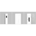 Yeelight LED Sensor Drawer Light YLCTD001, 0.15W, 5V DC, 300mAh, IP20, Ra&ge;80, 15lm, USB-C, montāžas rāmis