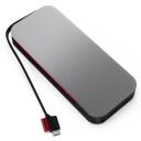 Lenovo Go Laptop Power Bank, 40ALLG2WWW, 20000 mAh, 74 Wh, 1 x USB-C, 1 x USB-A, 3 seadet, 3 tundi laadimine