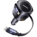 Baseus Auto Laadija C00035507121-02, 90W, 12-24V, 2xUSB-C, 1xLightning, 1xUSB-A, kiire laadimine