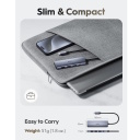 PortMate USB-C 5-in-1 Hubs 4K HDMI USB-C PD USB-A 3.0 2.0 Alumīnija Pelēks Cudy UH405