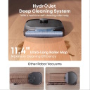 Viedais robots putekļsūcējs ar mazgā&scaron;anas funkciju 20000 Pa līdz 180 min 3L putekļu ietilpība melns Omni E25 T2353G11 Eufy