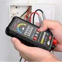 Habotest HT124B+ Skaitmeninis universalus multimetras, 4000 skaičių, 2x1.5V AAA, NCV, Live Test, LED ap&scaron;vietimas