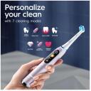 Oral-B elektriskā zobu birste iO9 Rose Quartz, 1 galviņa, 7 tīrī&scaron;anas režīmi, litija jonu akumulators, uzlādes bāze